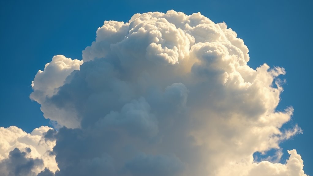 warm air rises clouds form