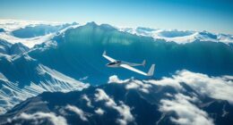 wave lift enables high altitude soaring