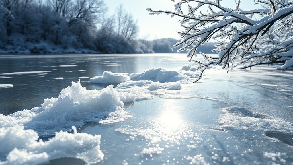 winter frost and ice safety