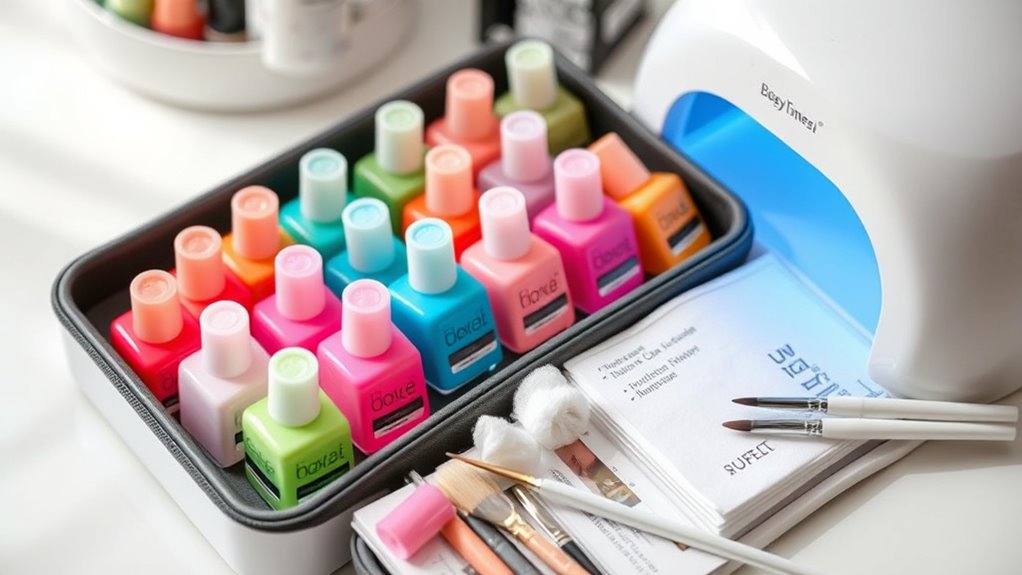 beginner friendly gel kit essentials