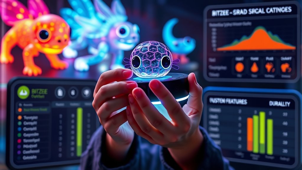 choosing suitable interactive digital pets