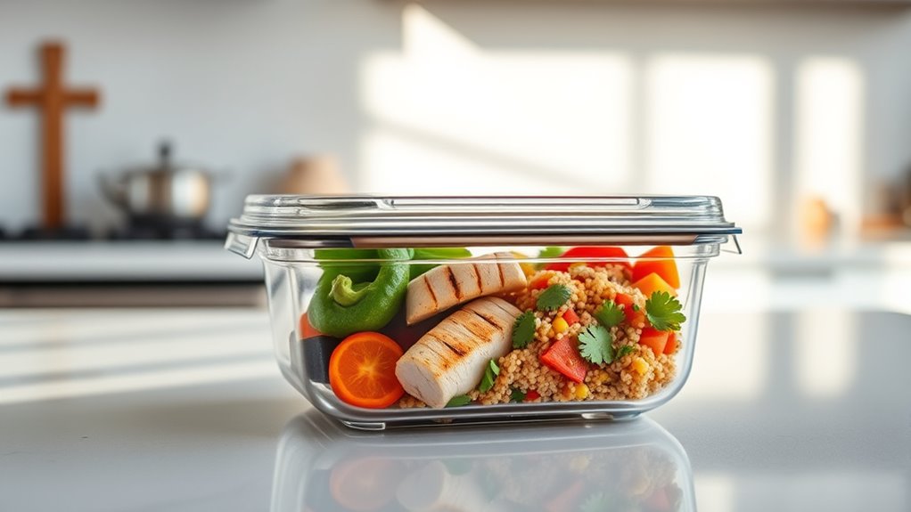 durable leak proof glass containers