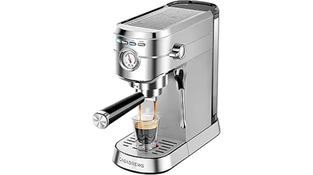 espresso machine with frother