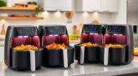large family air fryers