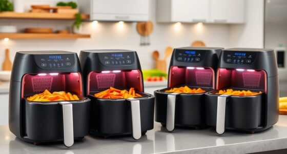 large family air fryers