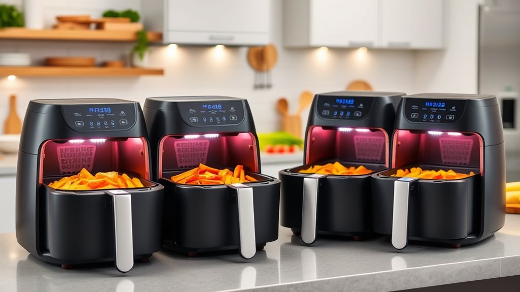 large family air fryers