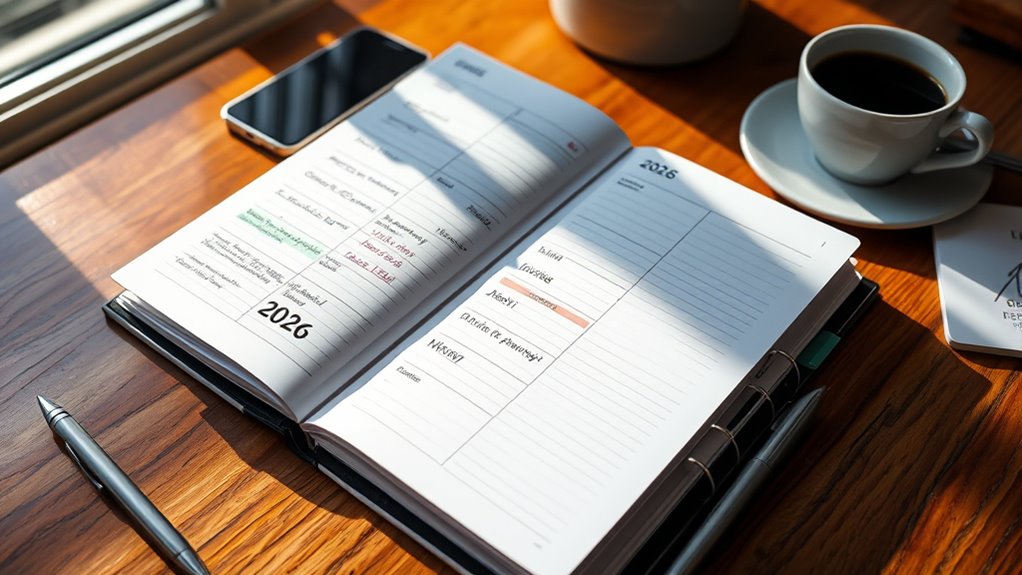 planner size features durability