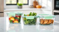 top glass meal containers