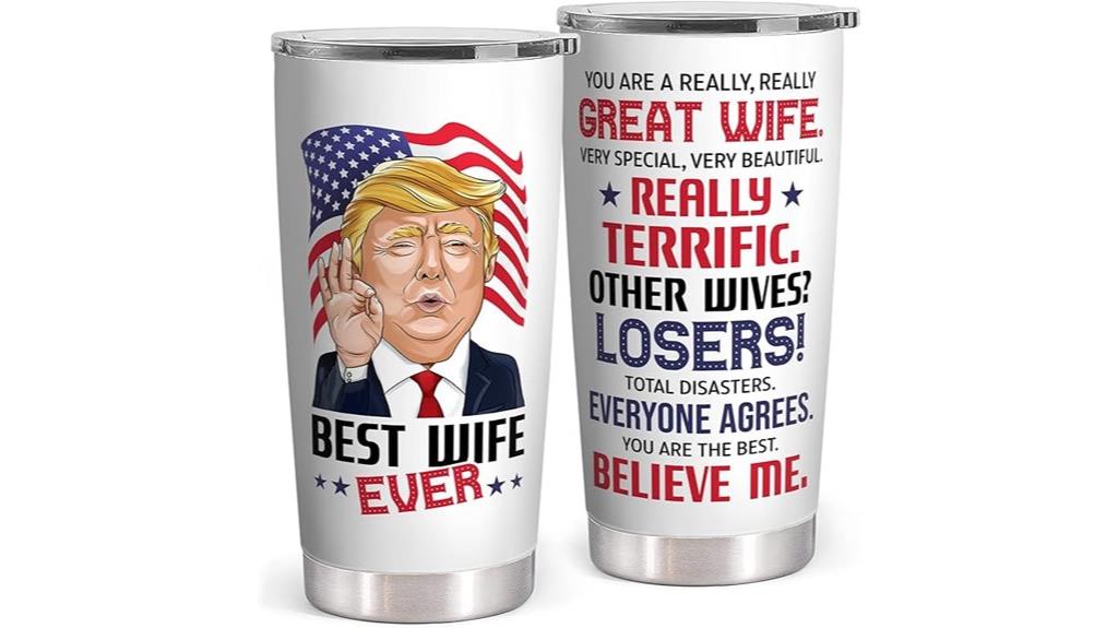 wedding gift stainless steel tumbler