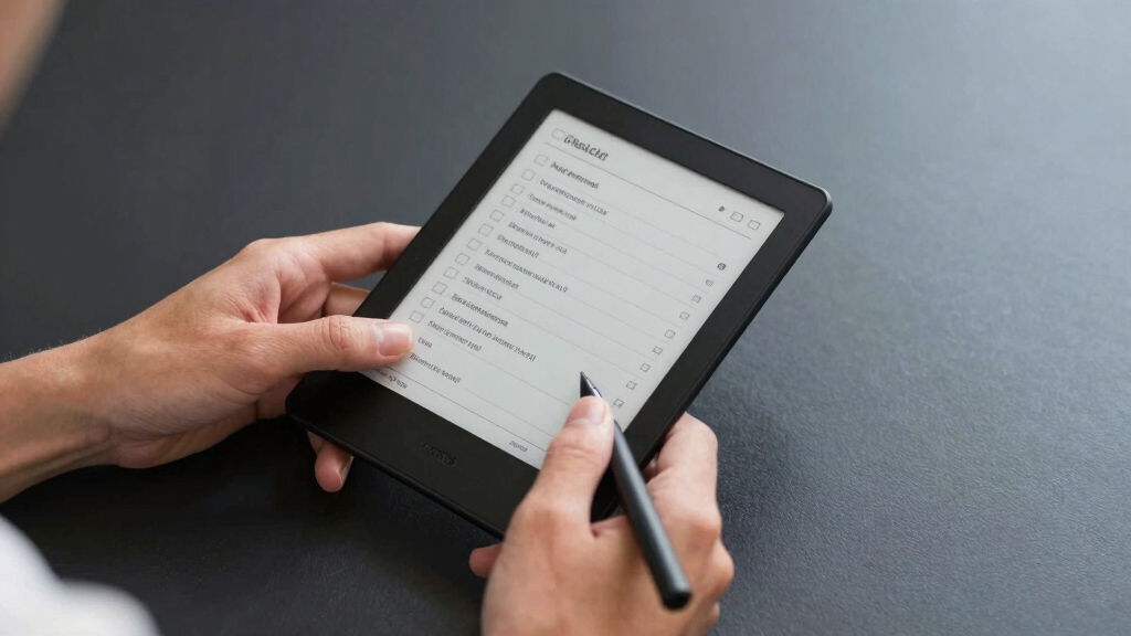 1 Best Premium E-Reader for Checklists in 2026