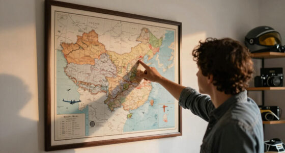 14 Best Aviation-Themed Wall Map Framed in 2026