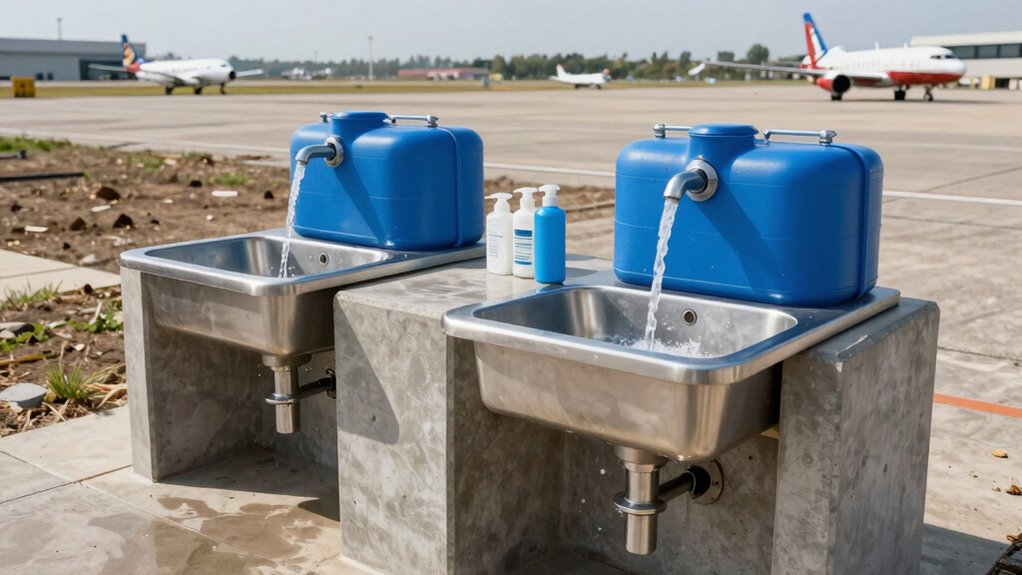accessible sustainable hygiene stations
