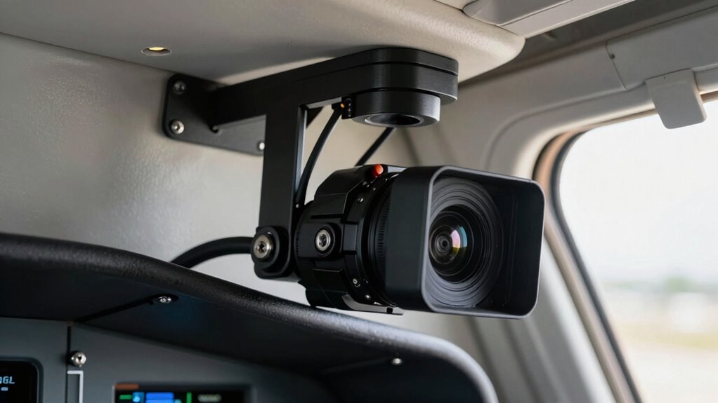 aircraft camera mounting safety