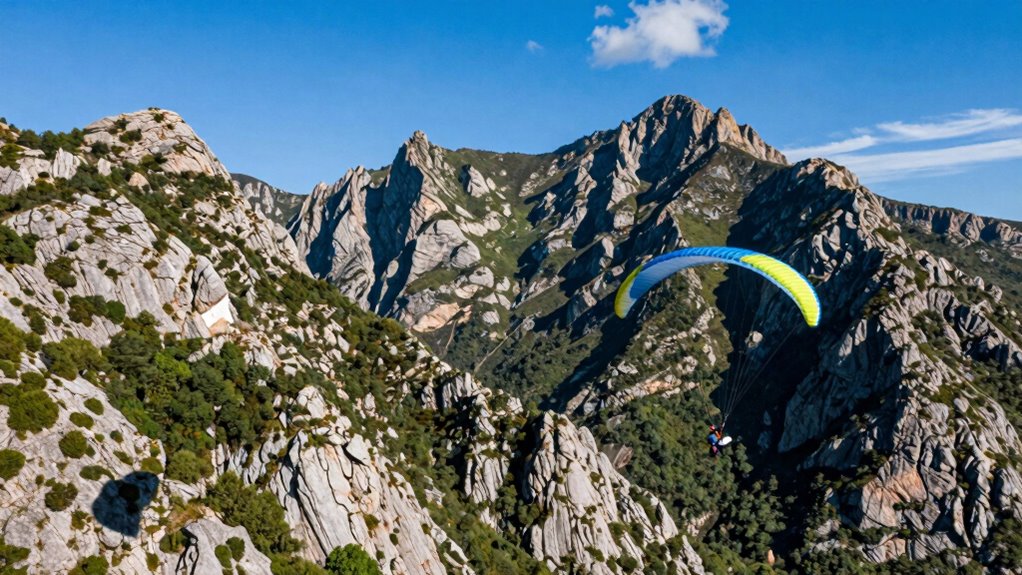 challenging mountain air sports