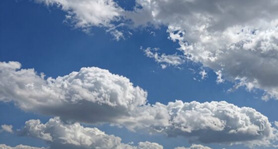 cloud shapes indicate lift