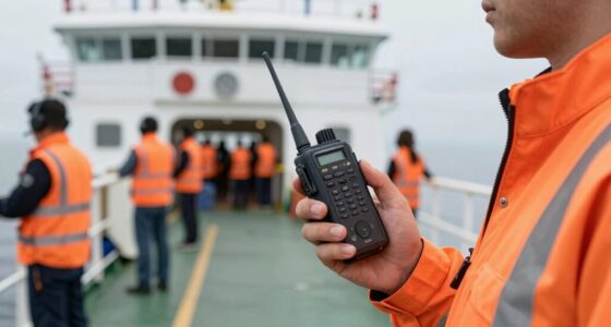 communication during training and ferrying