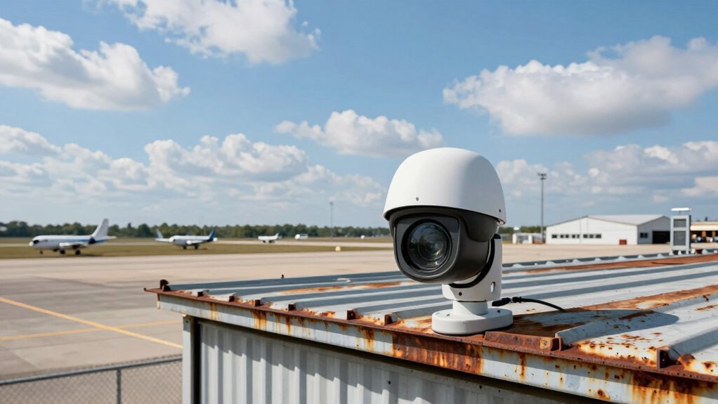 durable remote hangar security