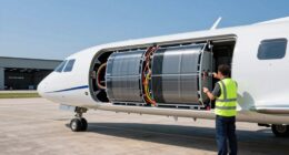 electric plane battery safety