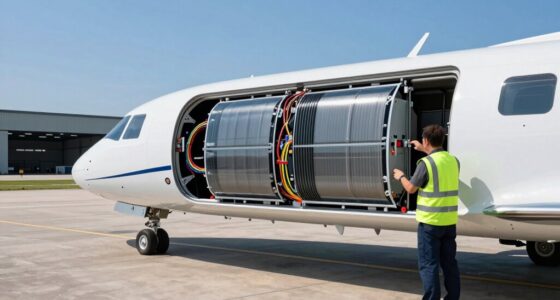 electric plane battery safety