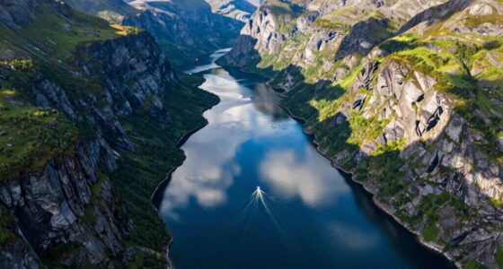 fjord induced lift patterns