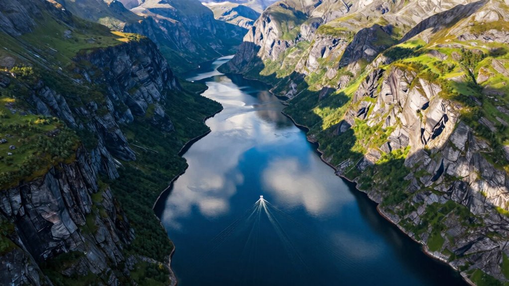 fjord induced lift patterns