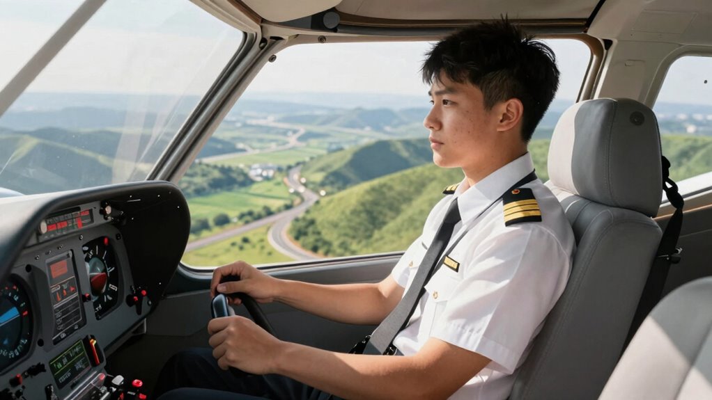 gaining confidence through flight
