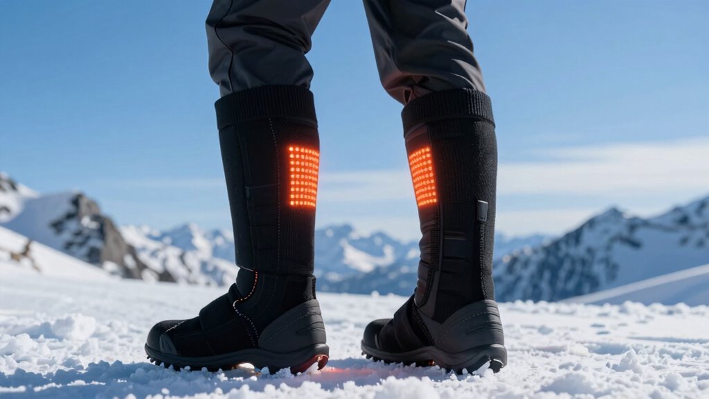 heated gear ensures lasting warmth