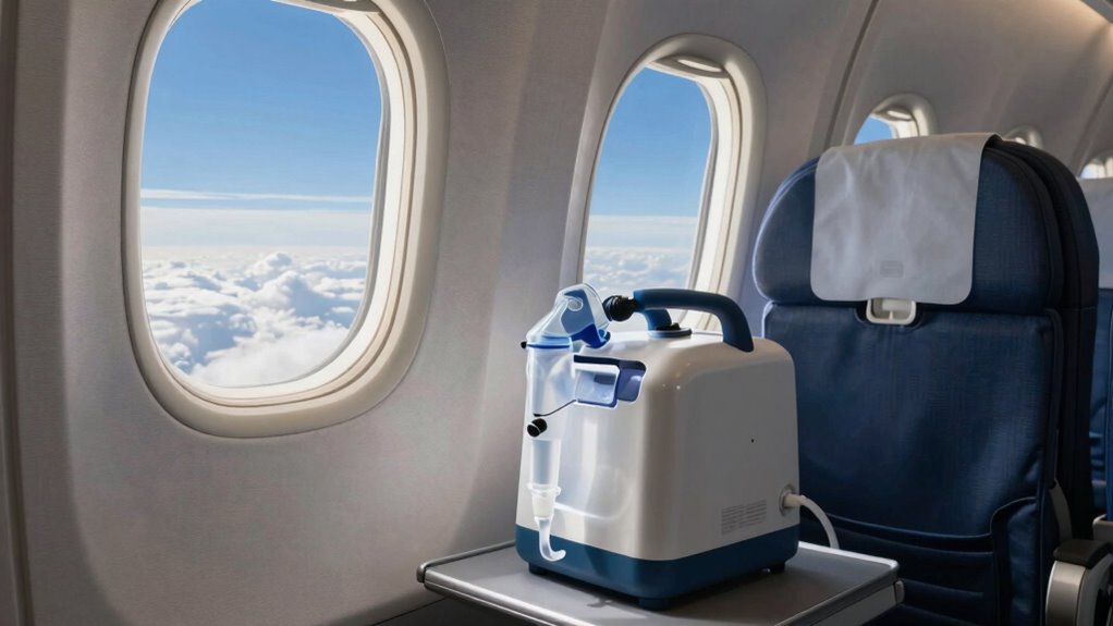 portable oxygen ensures safe travel