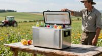 portable refrigeration for remote fields
