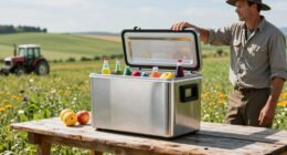 portable refrigeration for remote fields