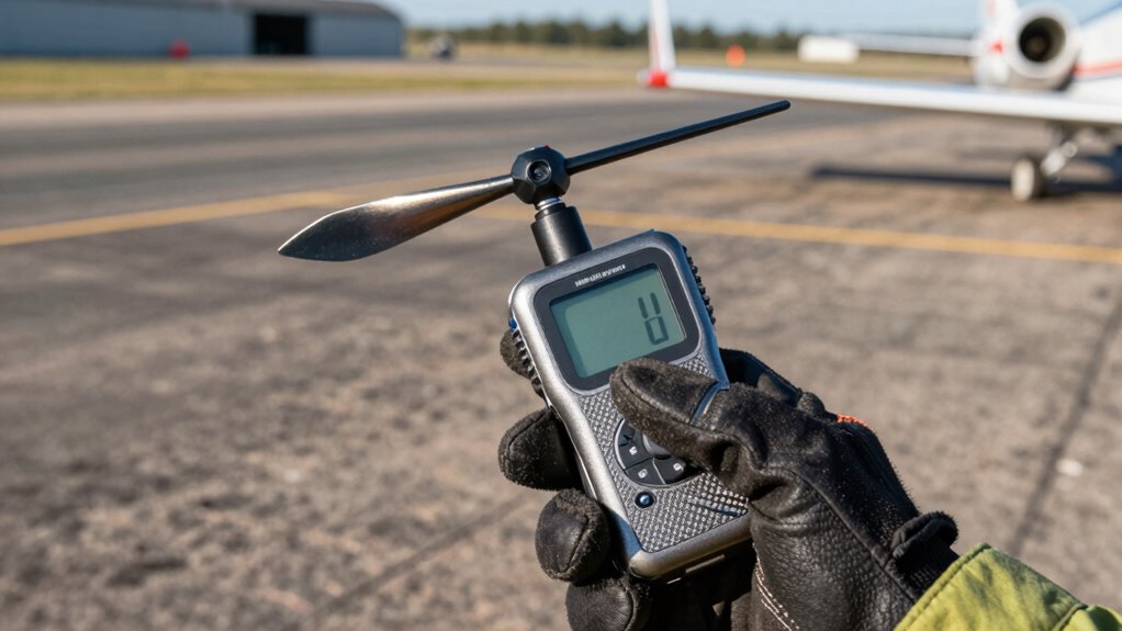 real time surface wind measurements