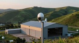 remote hangar security cameras