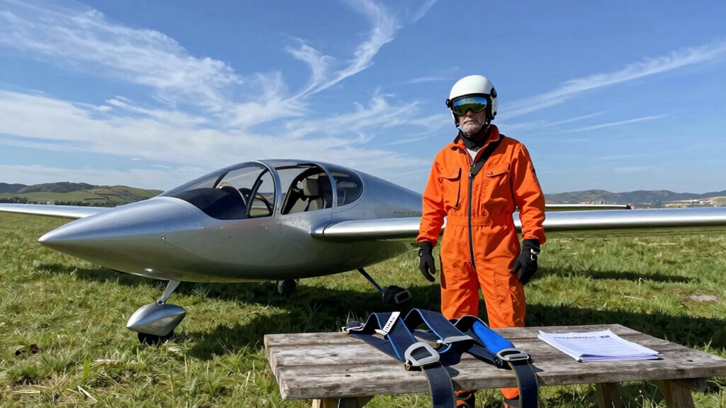 safety habits for powered sailplanes