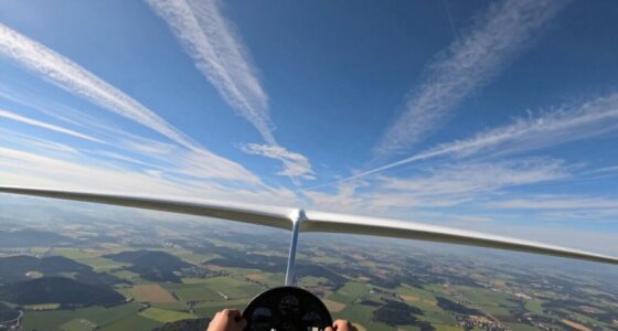 sky reading while gliding