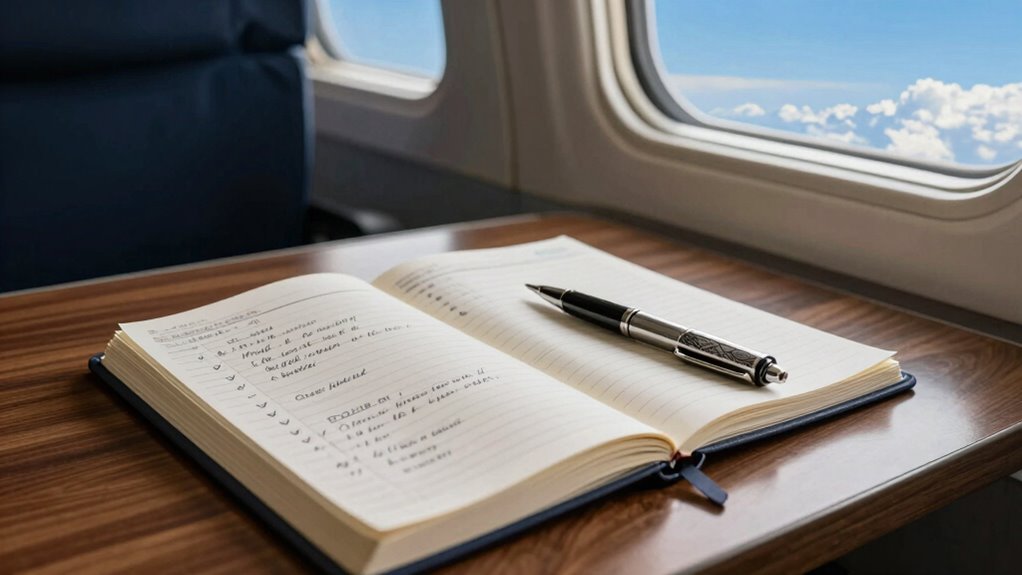 structured flight notes improve safety