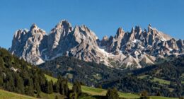 stunning rugged mountain landscape
