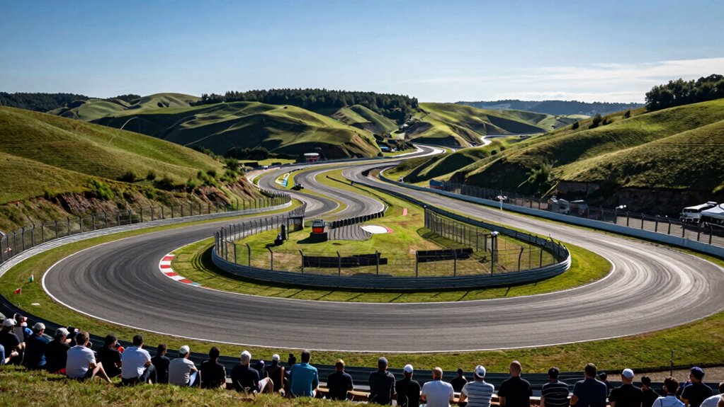 track surface influences racing strategy