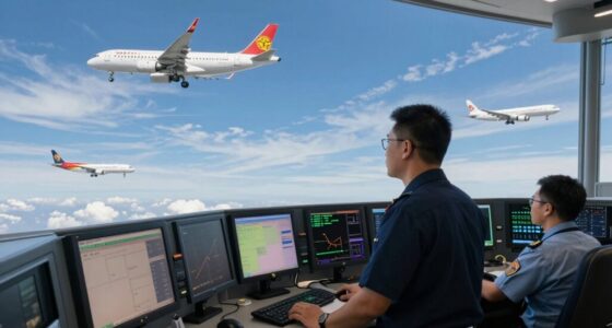 vigilant scanning in busy skies