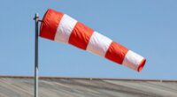 windsock reveals surface conditions