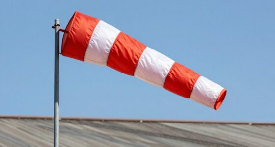 windsock reveals surface conditions