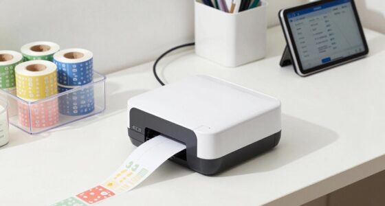 wireless label printer organization