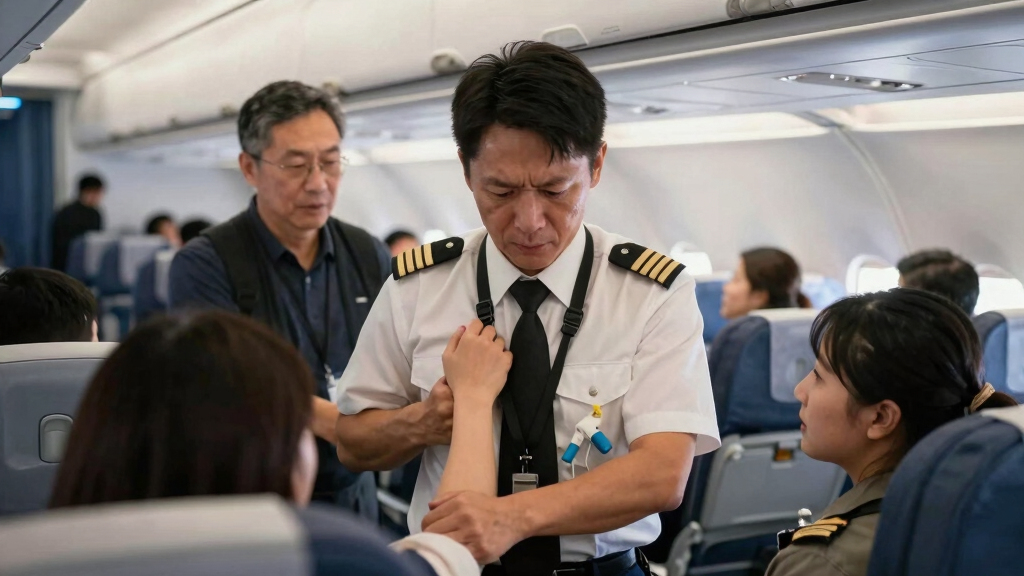 Passengers restrain pilot during apparent medical emergency on 'terrifying' flight