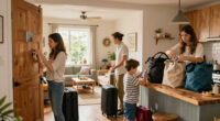 Family checks into Airbnb for the first time. Then find pictures of themselves on the wall: ‘Spiraling’