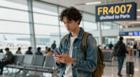 Flight Fr4007 Diverted To Paris