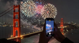 Golden Gate Bridge Fireworks