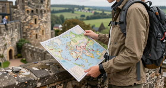 Map Of The World's Great Castles And Fortresses