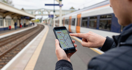 Real-time Map Of Great Britain's Rail Network